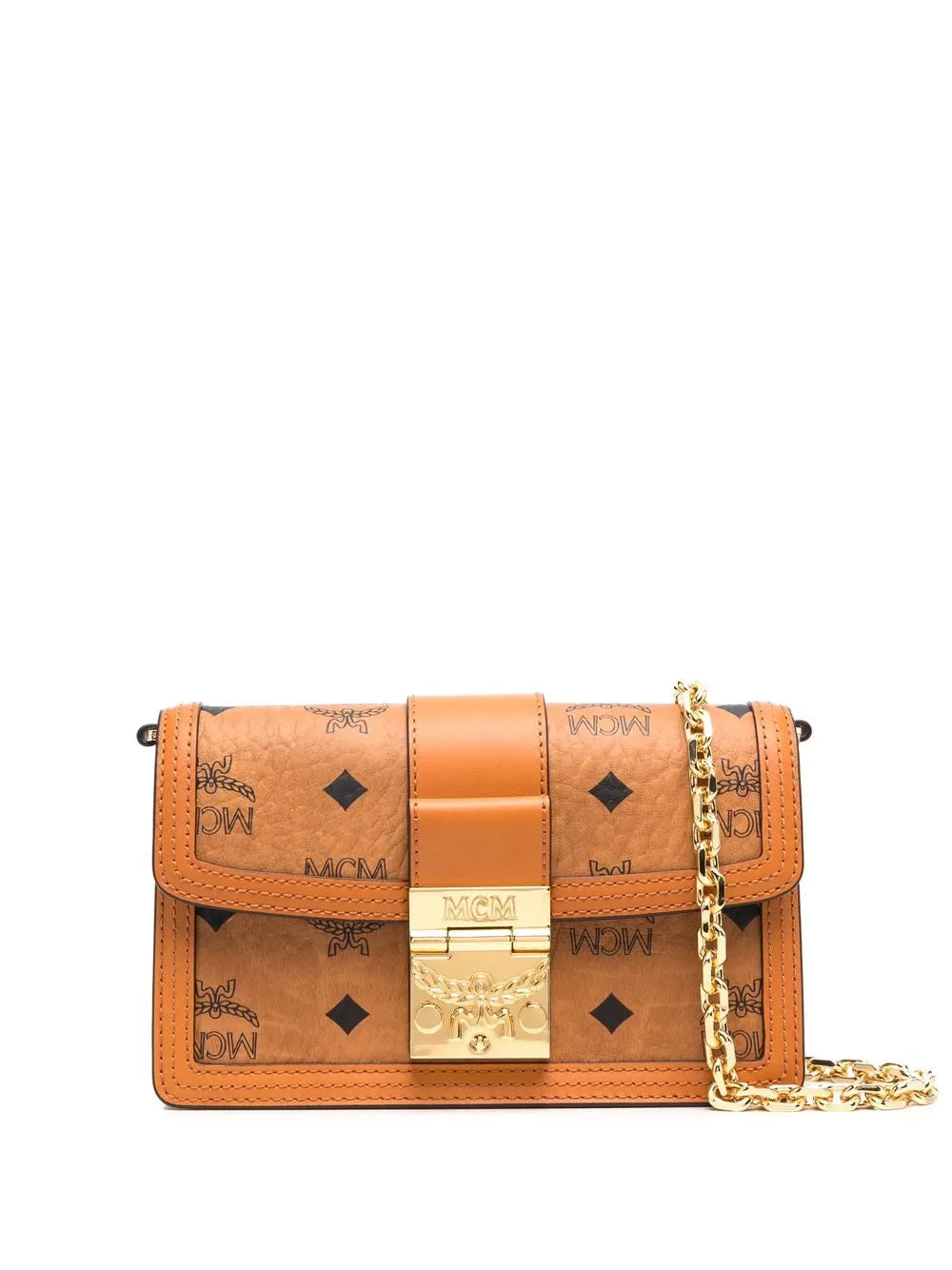 MCMTracy logo-monogram crossbody bag