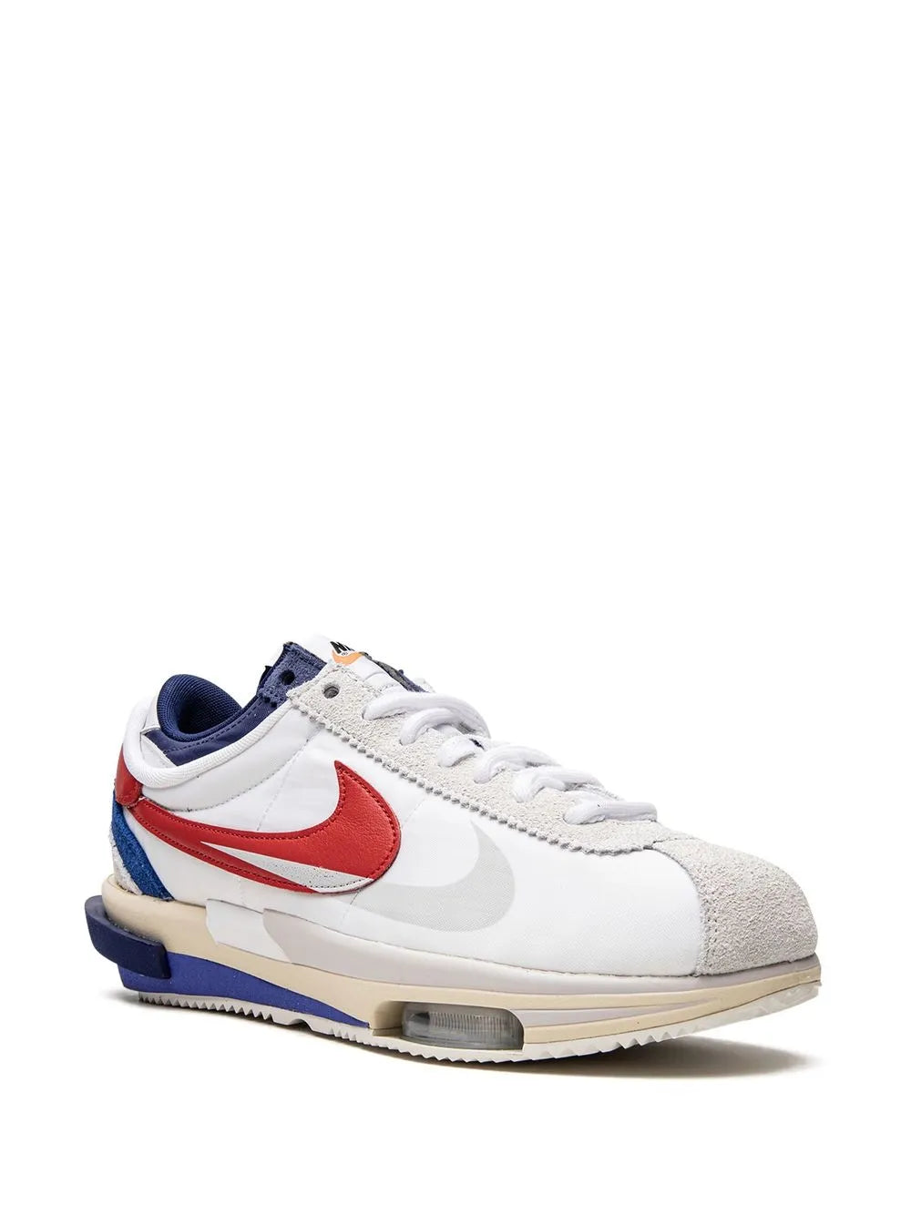 Nike X Sacai Cortez 4.0 White/Red/Blue Sneakers floriamart.shop