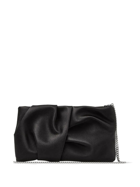 Jimmy ChooBonny ruched clutch