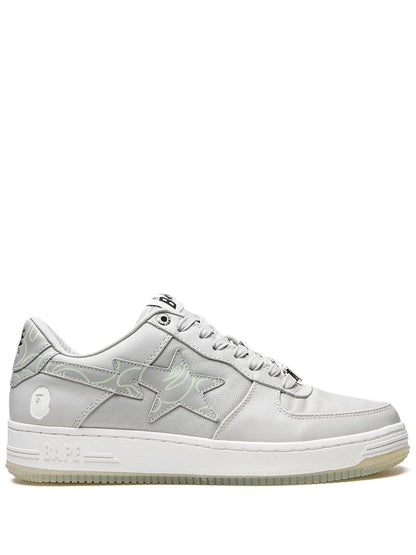 A Bathing Ape?Bape Sta #1 M2 Gray Sneakers Floriamart