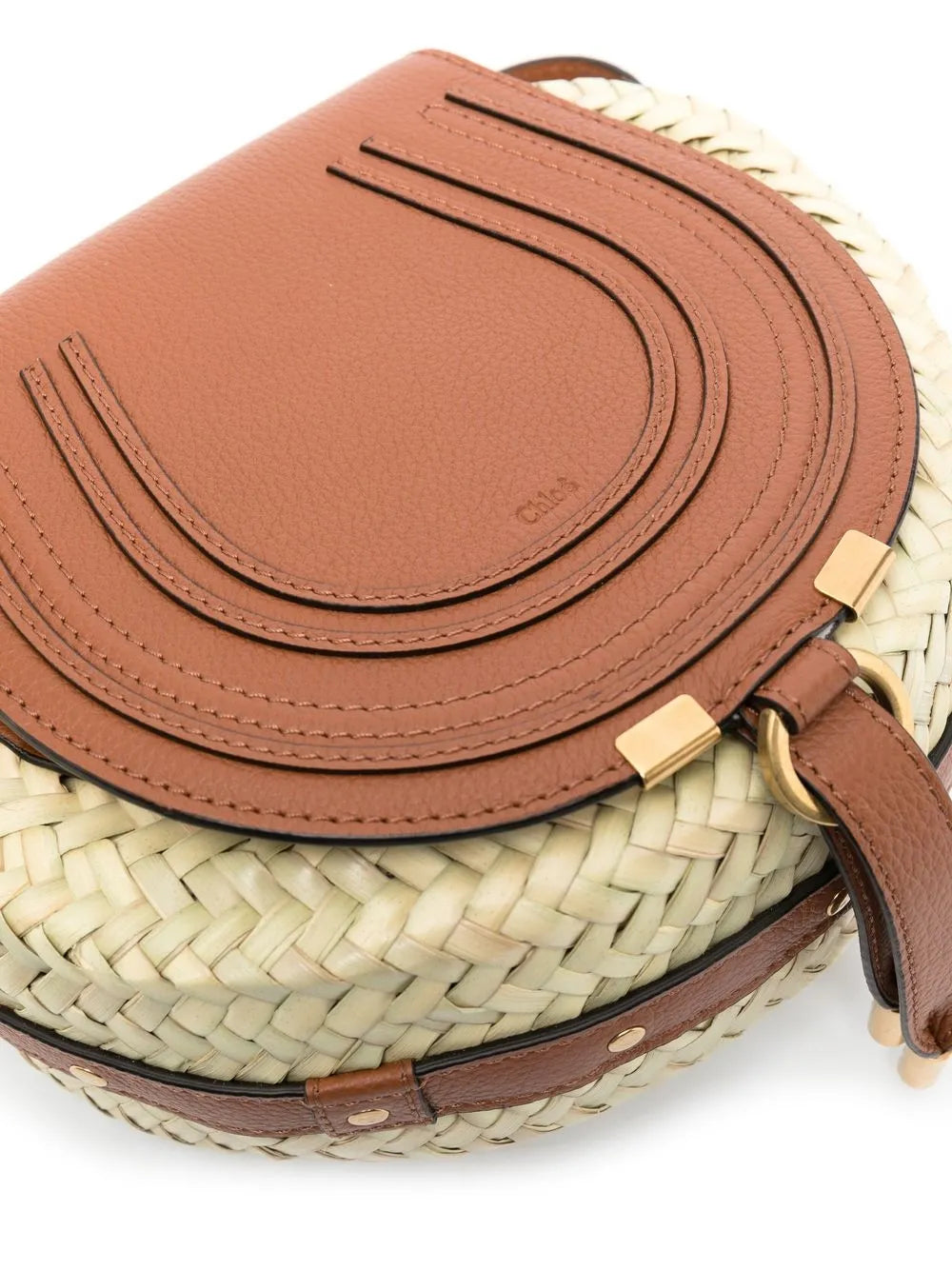 Chloarci Raffia crossbody bag