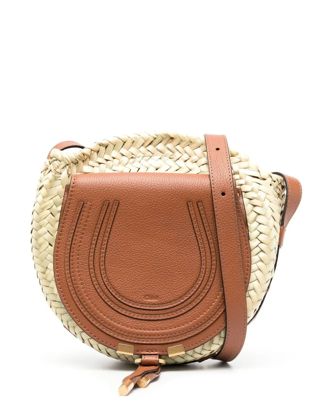 Chloarci Raffia crossbody bag
