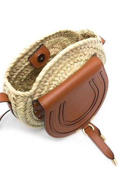 Chloarci Raffia crossbody bag