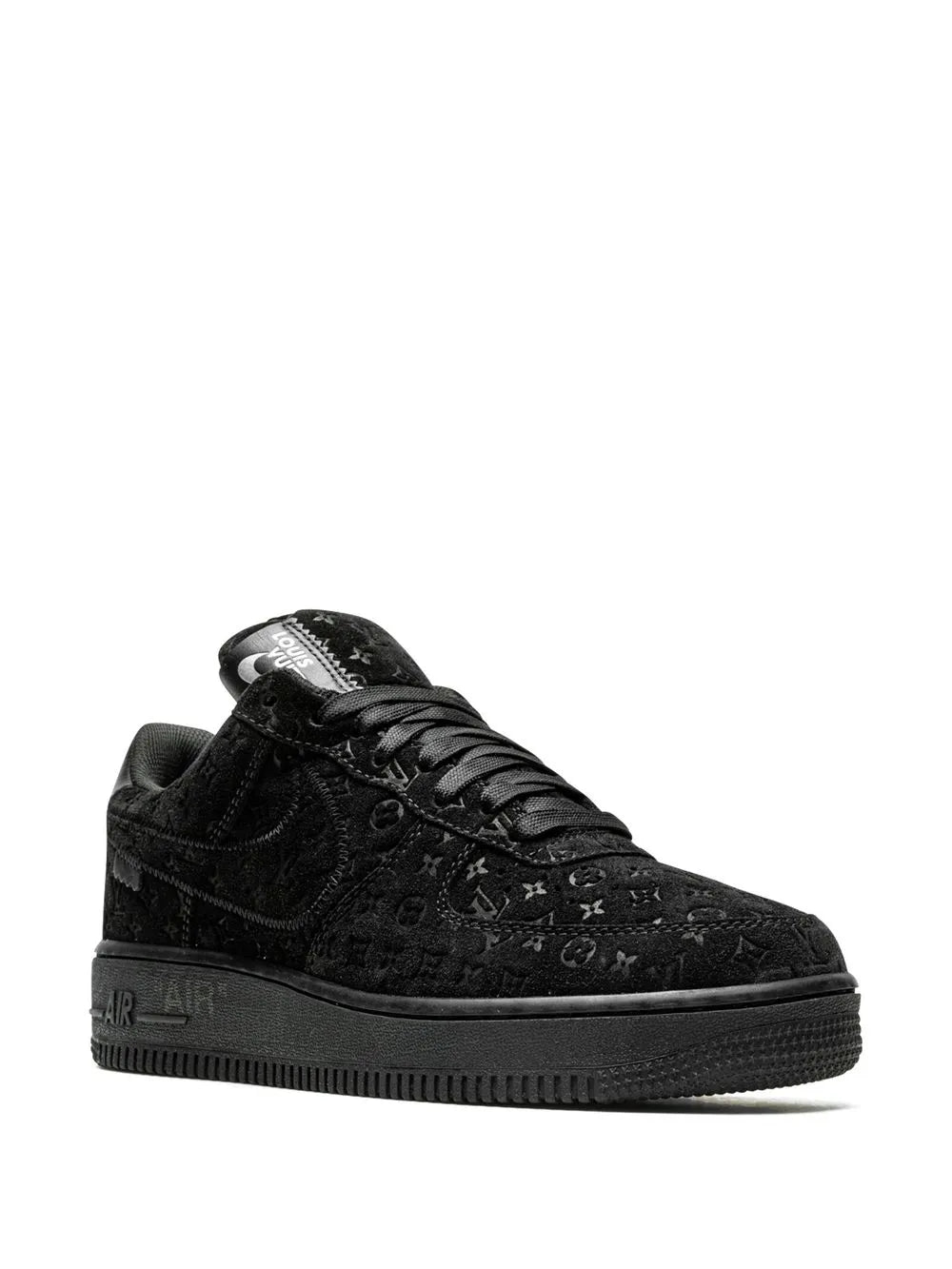 Nike X Louis Vuitton X  Virgil Abloh Air Force 1 Low Black/Black Sneakers floriamart.shop