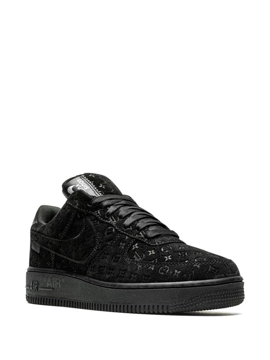 Nike X Louis Vuitton X  Virgil Abloh Air Force 1 Low Black/Black Sneakers floriamart.shop