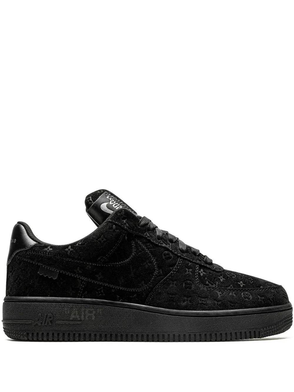 Nike X Louis Vuitton X  Virgil Abloh Air Force 1 Low Black/Black Sneakers floriamart.shop