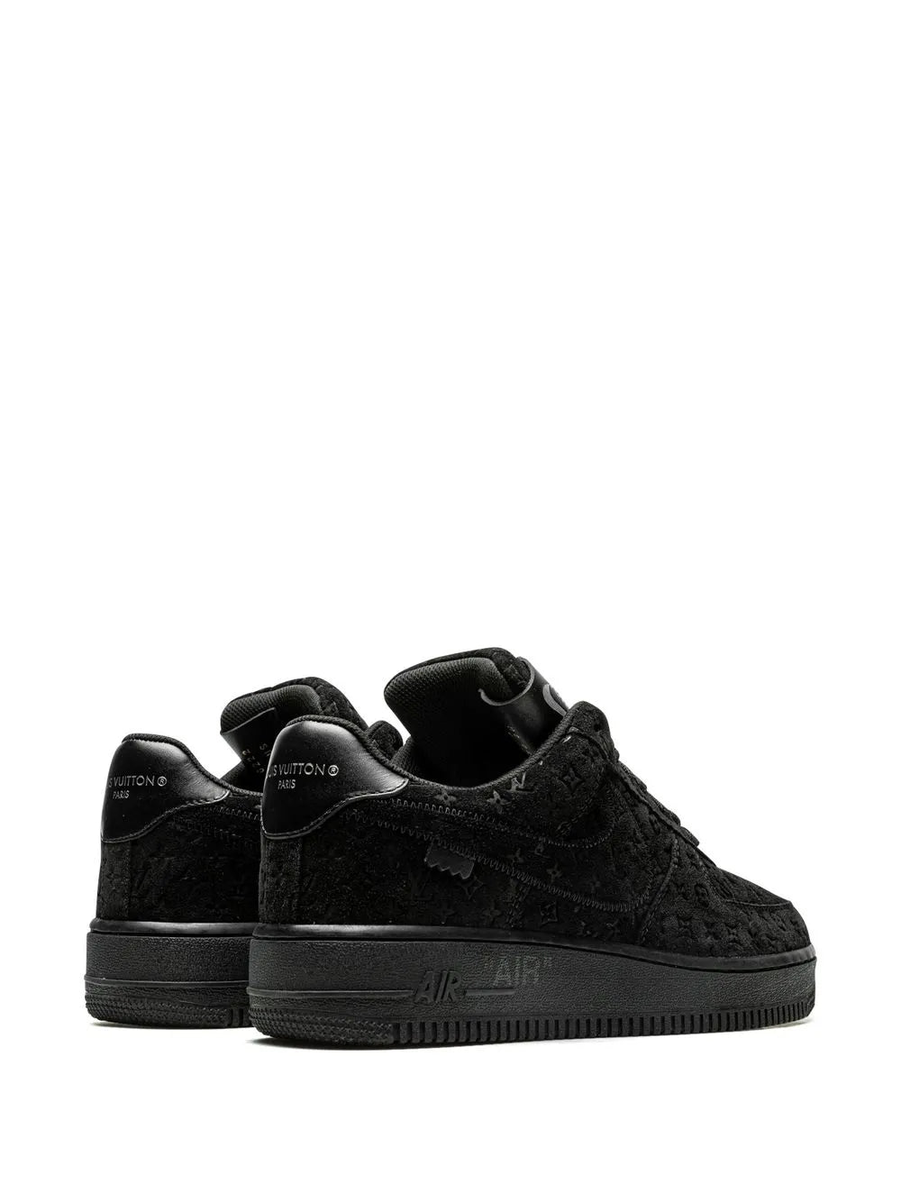 Nike X Louis Vuitton X  Virgil Abloh Air Force 1 Low Black/Black Sneakers floriamart.shop