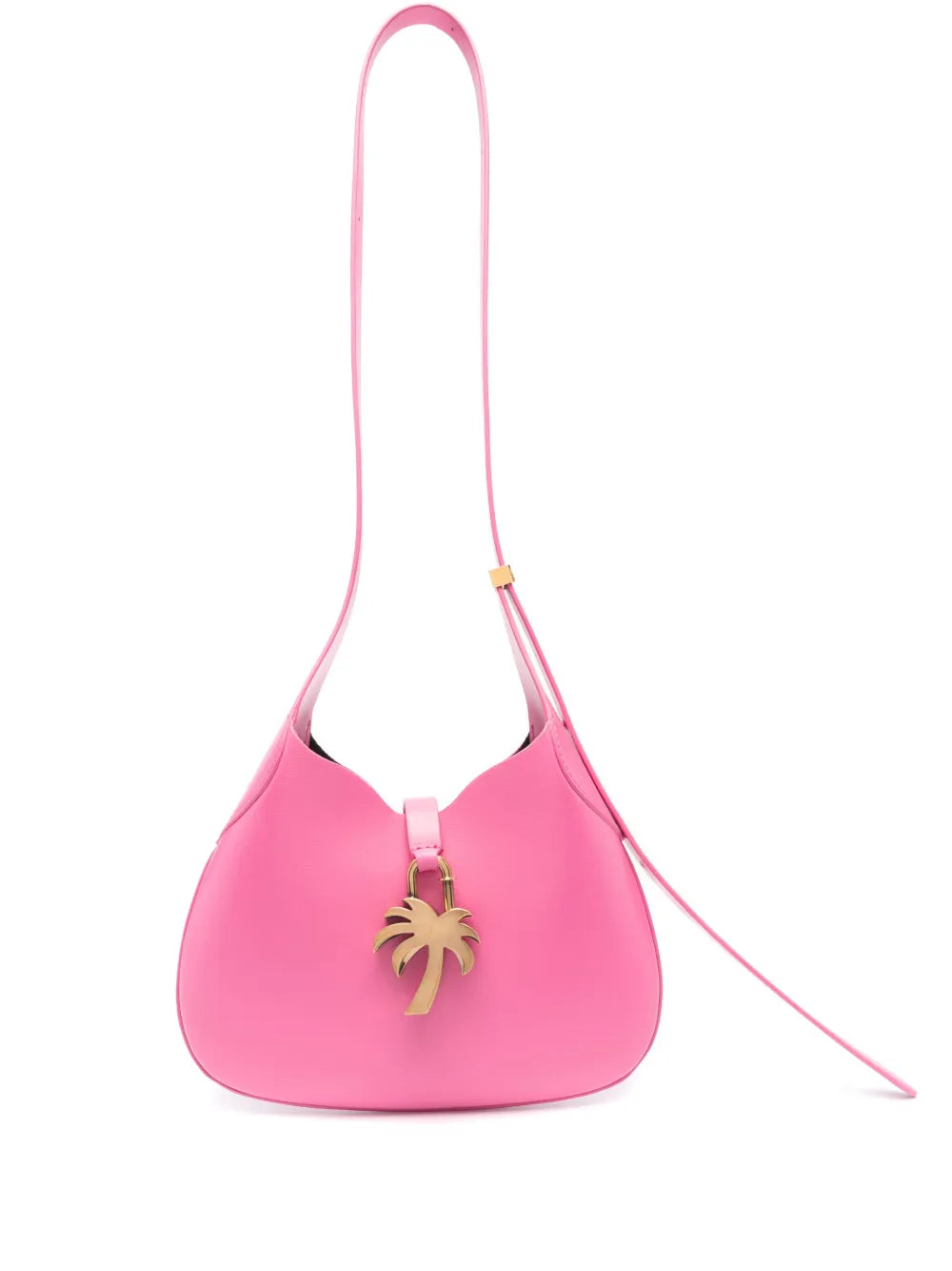 Palm AngelsHobo leather shoulder bag