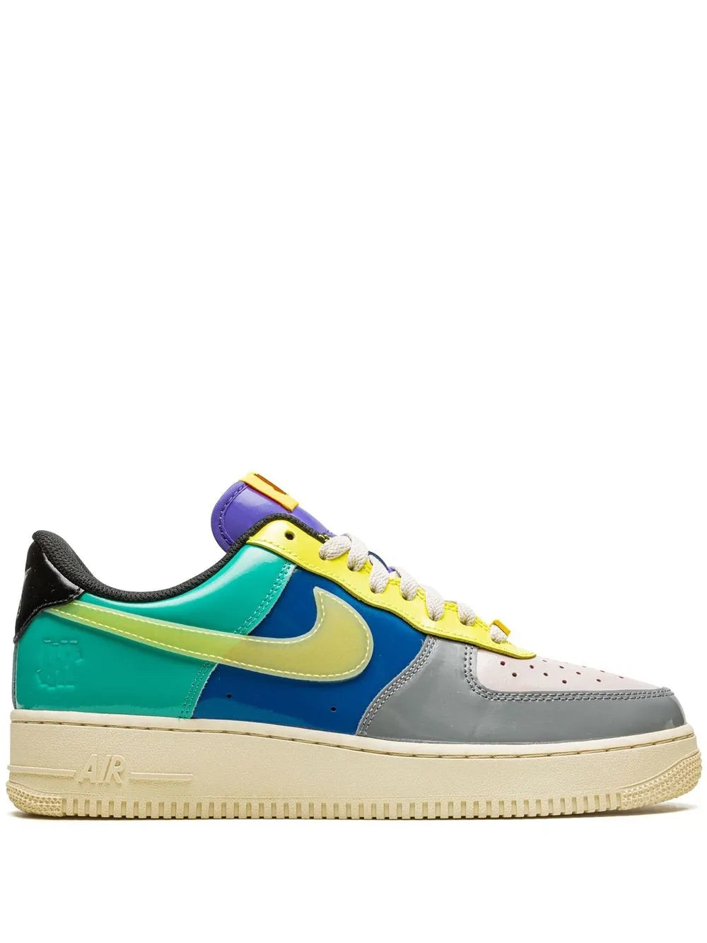Nike X Undefeated Air Force 1 Low Multi Patent Sneakers floriamart.shop