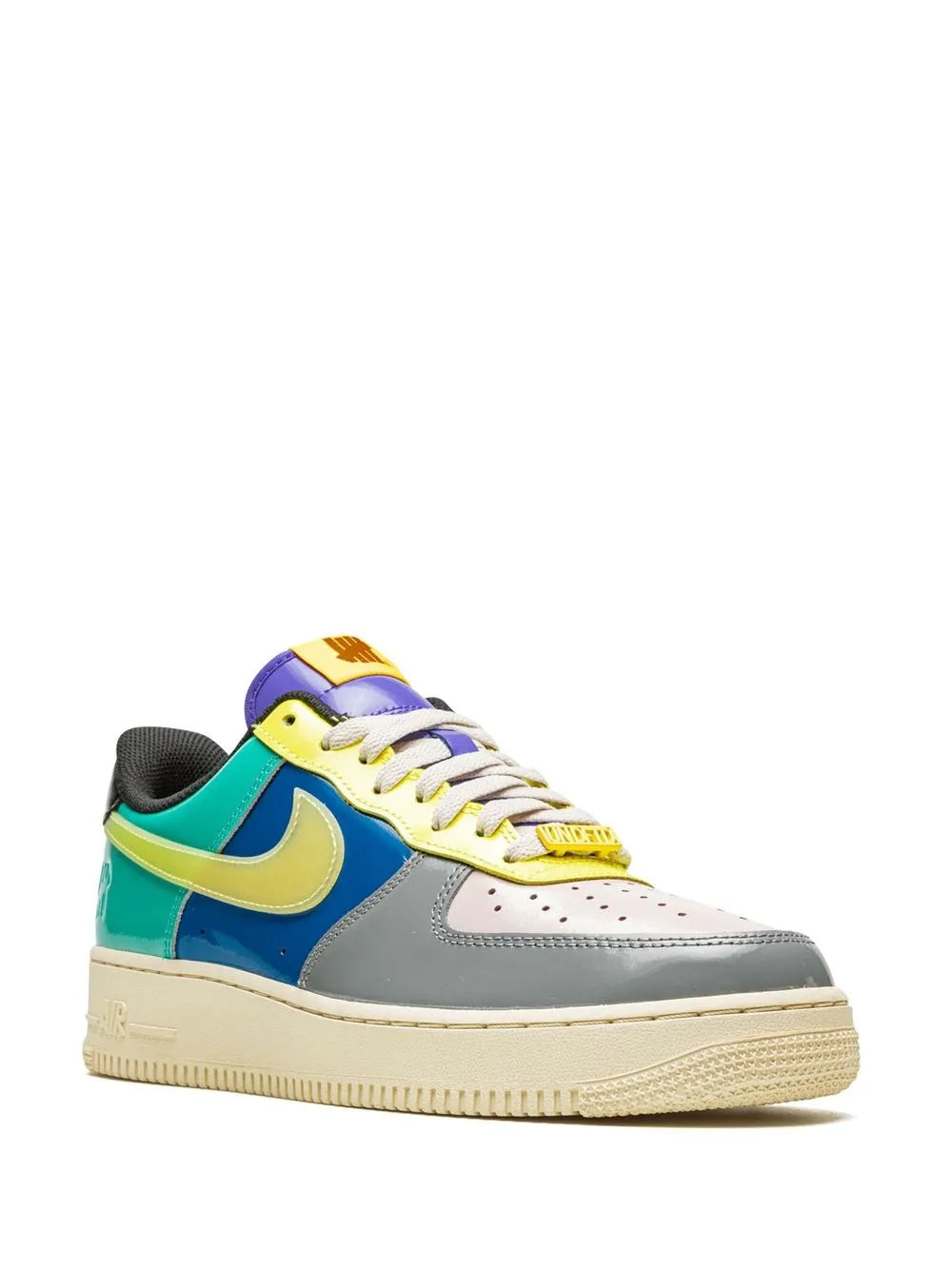 Nike X Undefeated Air Force 1 Low Multi Patent Sneakers floriamart.shop