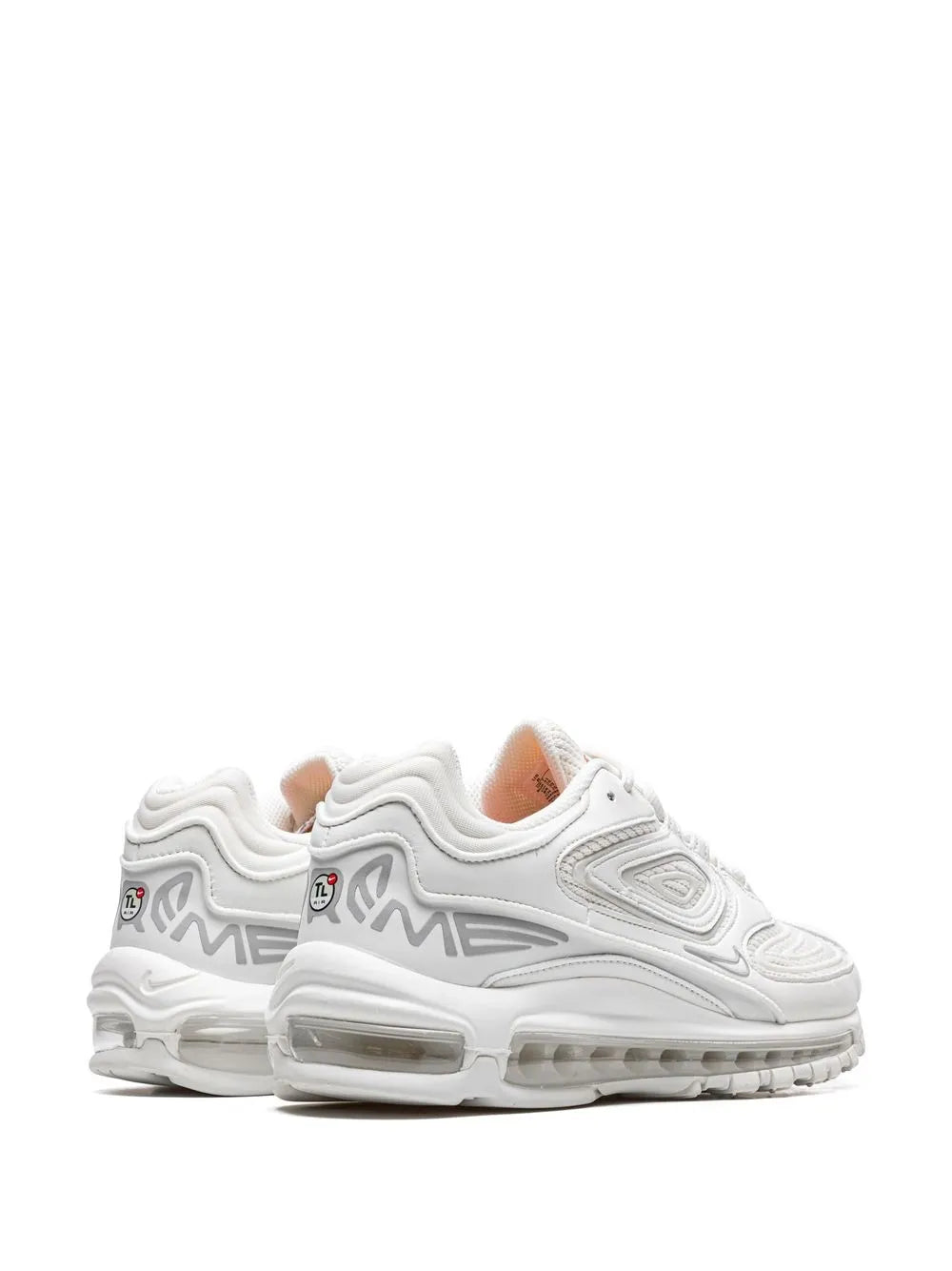 Nike X Supreme Air Max 98 Tl White Sneakers floriamart.shop