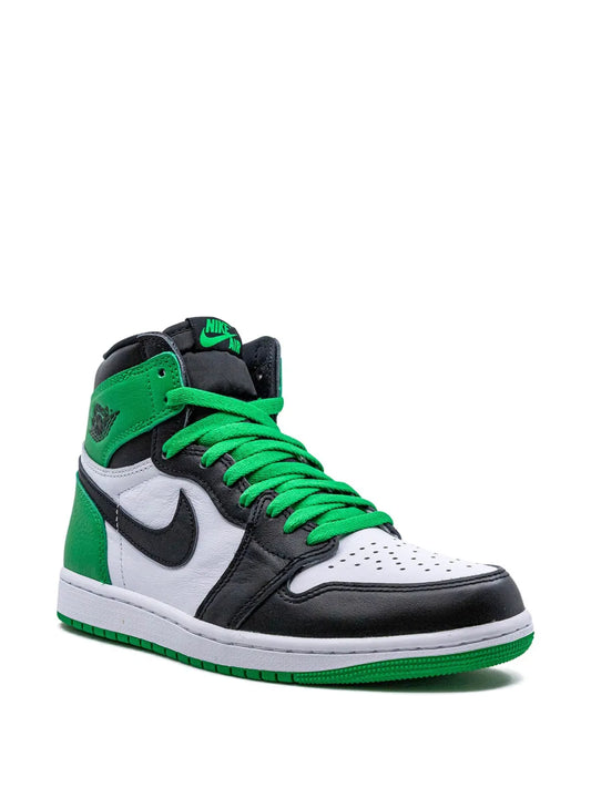 Air Jordan 1 High Lucky Green Sneakers