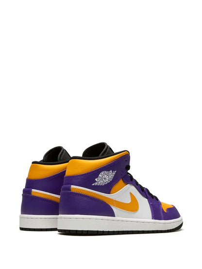 Air Jordan 1 Mid Lakers Sneakers