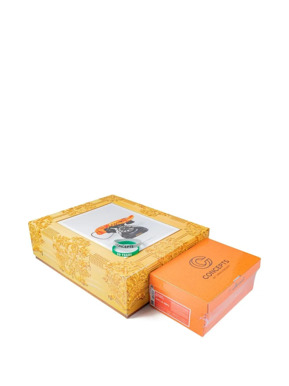 Nike X Concepts Sb Dunk Low Orange Lobster Special Box Sneakers floriamart.shop