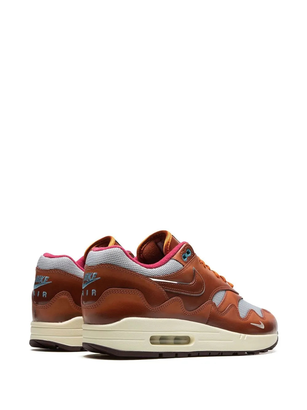 Nike X Patta Air Max 1 Dark Russet Sneakers floriamart.shop