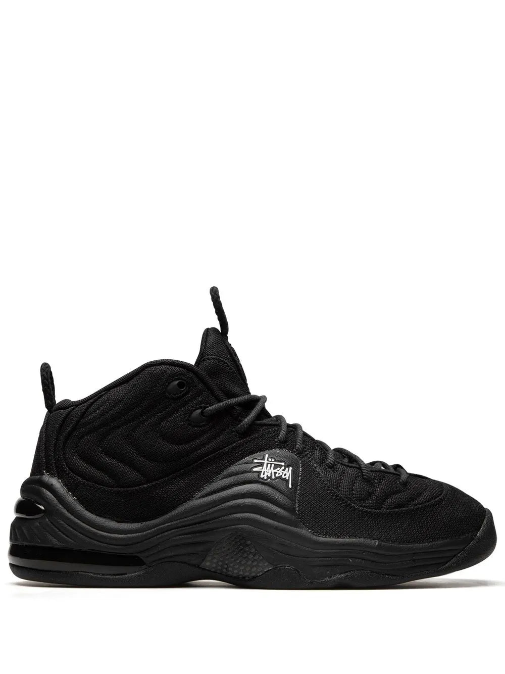 Nike X St sy Air Penny 2 Triple Black Sneakers floriamart.shop