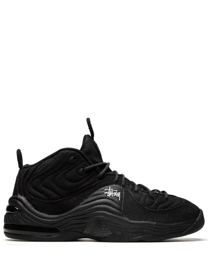 Nike X St sy Air Penny 2 Triple Black Sneakers floriamart.shop
