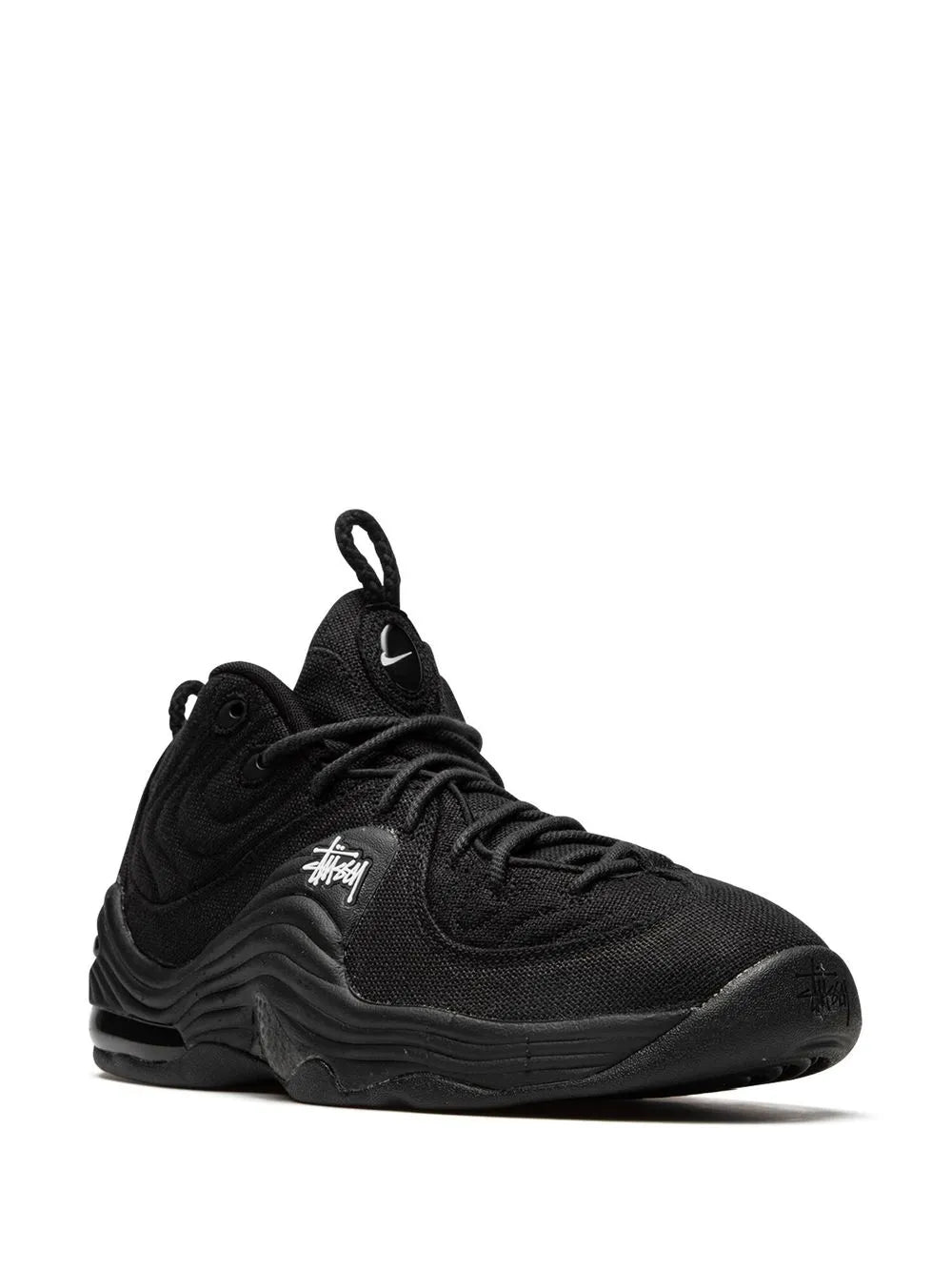 Nike X St sy Air Penny 2 Triple Black Sneakers floriamart.shop