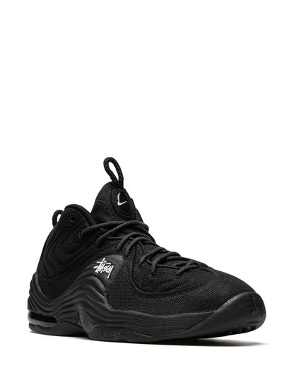 Nike X St sy Air Penny 2 Triple Black Sneakers floriamart.shop