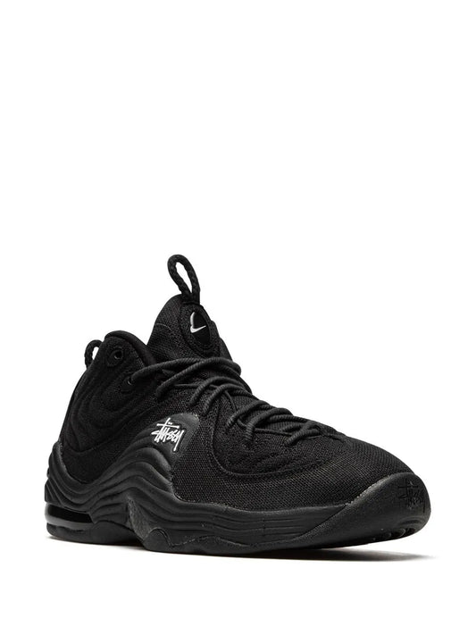 Nike X St sy Air Penny 2 Triple Black Sneakers floriamart.shop