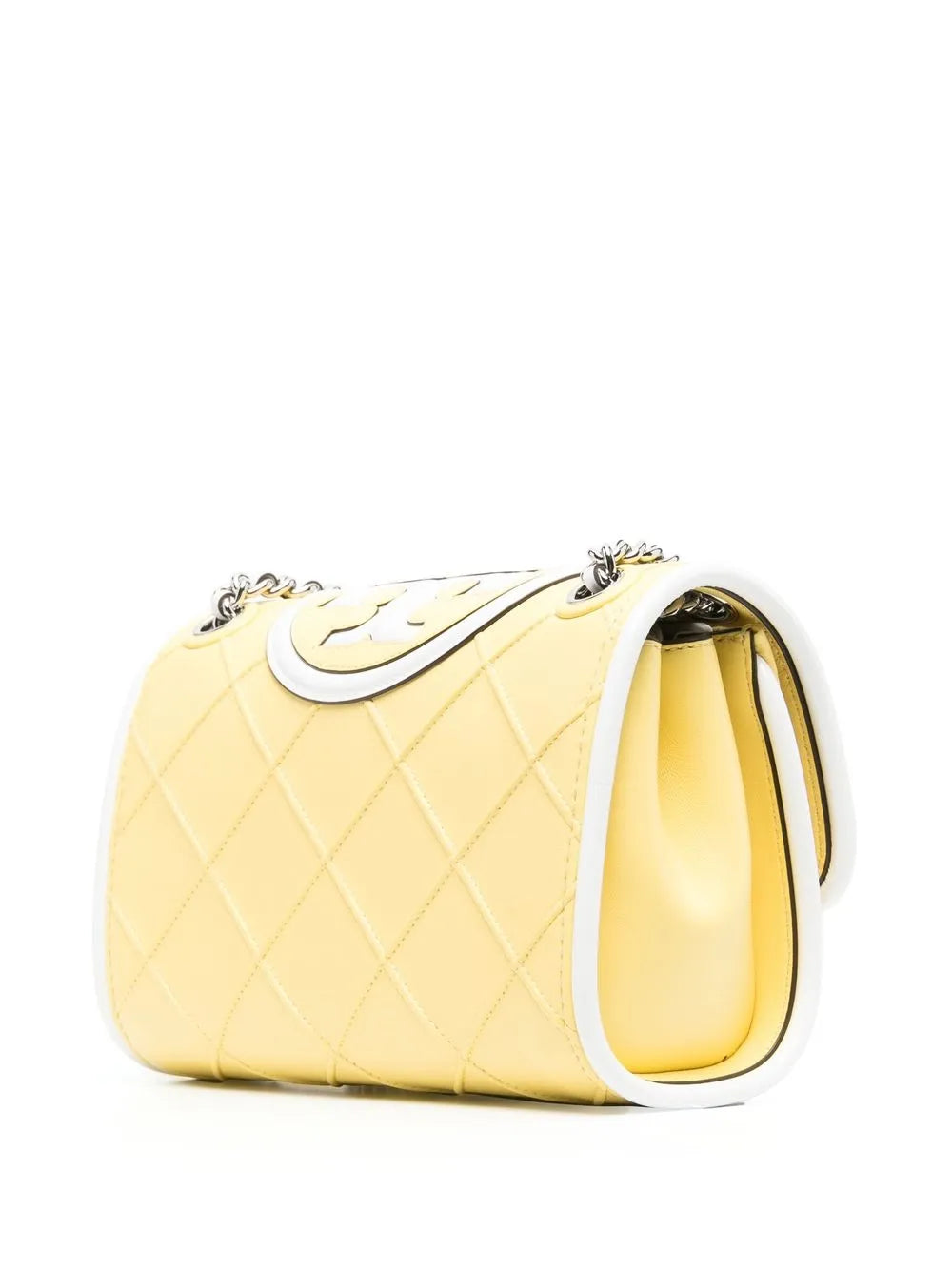 Tory Burchembossed and quilted cross-body bag