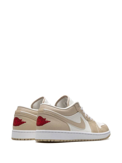 Air Jordan 1 Low Sail/Rattan Sneakers
