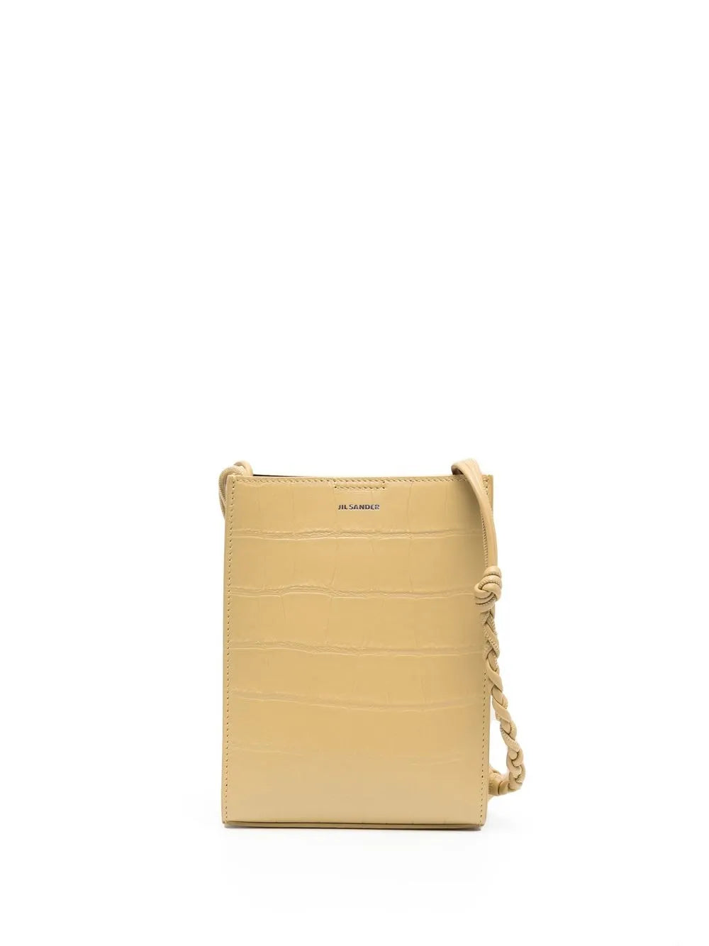 Jil SanderTangle crocodile-effect crossbody bag