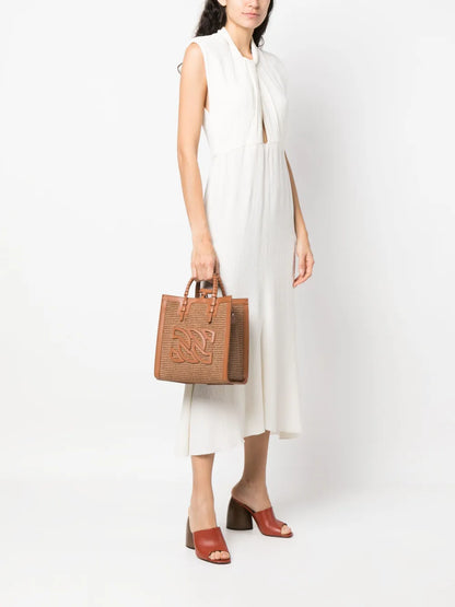 CasadeiBaurivage woven tote bag