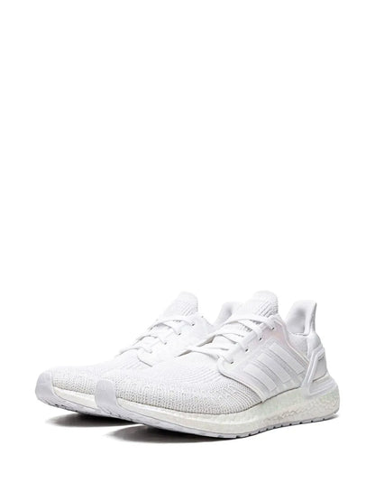 adidas Ultraboost 20 Triple White Sneakers