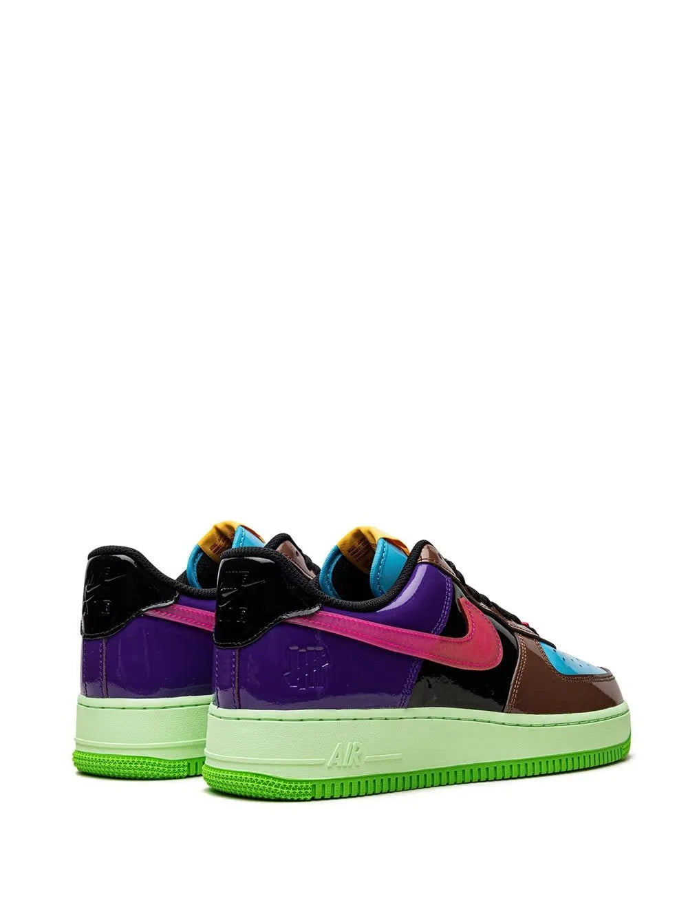 Nike X Undefeated Air Force 1 Low Pink Prime Sneakers floriamart.shop