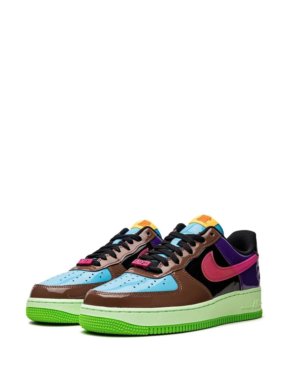 Nike X Undefeated Air Force 1 Low Pink Prime Sneakers floriamart.shop