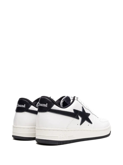 A Bathing Ape?X Jjjjound Bapesta White/Navy Sneakers Floriamart
