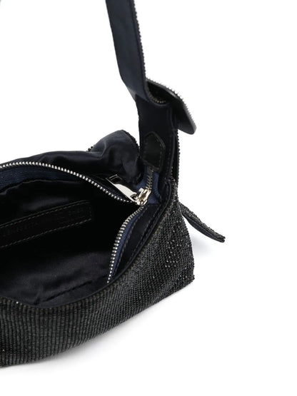 Benedetta Bruzzichescrystal-embellished clutch bag