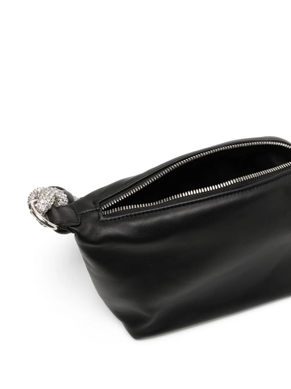 Karacrystal-embellished shoulder bag