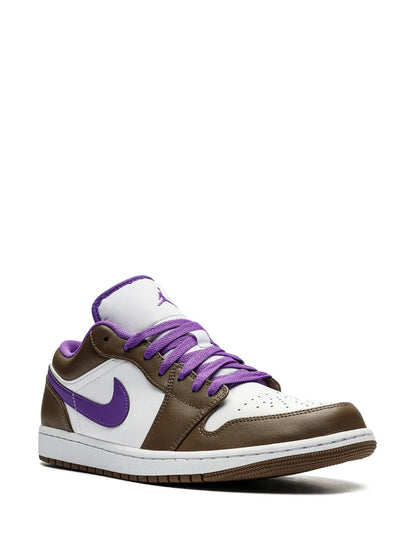 Air Jordan 1 Low Purple Mocha Sneakers