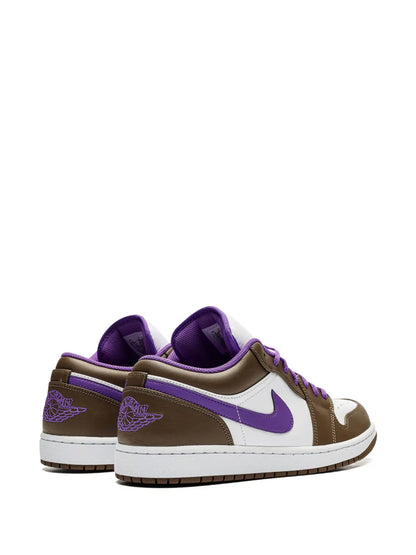 Air Jordan 1 Low Purple Mocha Sneakers