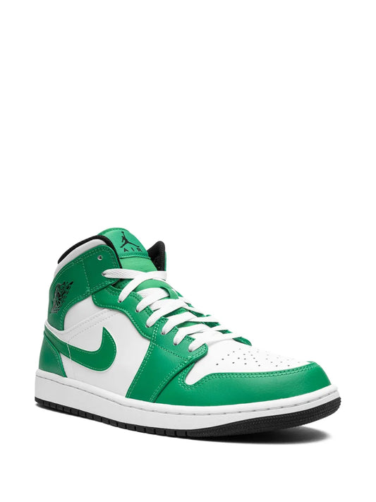 Air Jordan 1 Mid Lucky Green Sneakers