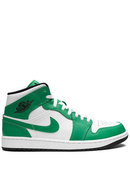 Air Jordan 1 Mid Lucky Green Sneakers