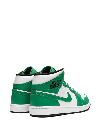 Air Jordan 1 Mid Lucky Green Sneakers