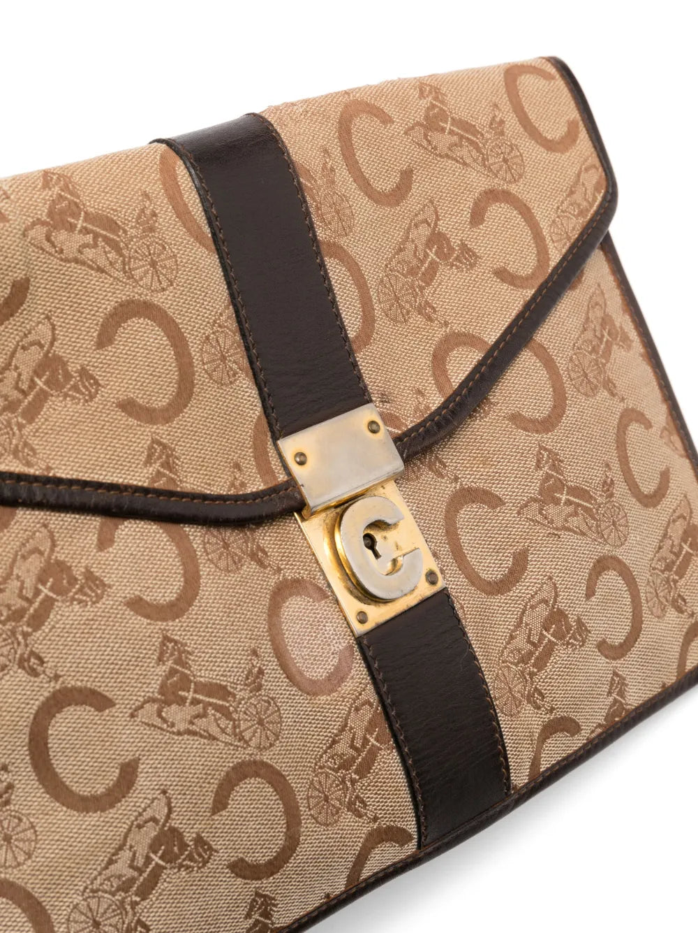 Pre-OwnedCeline Pre-Owned1970s pre-owned C Macadam shoulder bag
