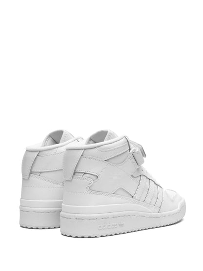 adidas Forum Mid White Sneakers Floriamart