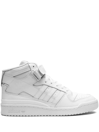 adidas Forum Mid White Sneakers Floriamart