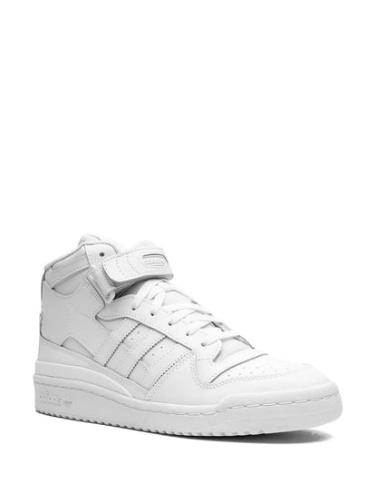 adidas Forum Mid White Sneakers Floriamart