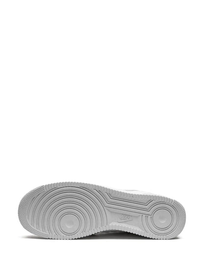 Nike X Billie Ellish Air Force 1 Low Triple White Sneakers floriamart.shop