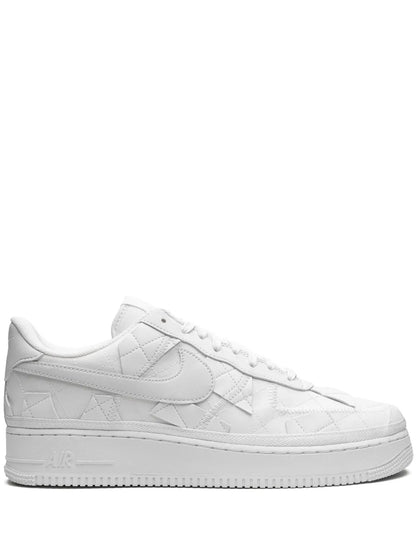 Nike X Billie Ellish Air Force 1 Low Triple White Sneakers floriamart.shop