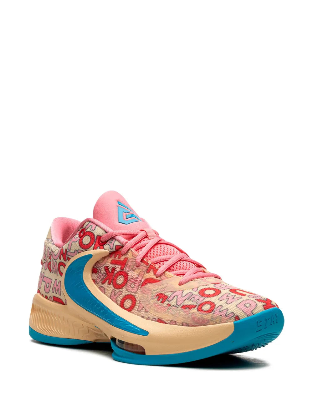 Nike Zoom Freak 4 Letter Bro Sneakers floriamart.shop