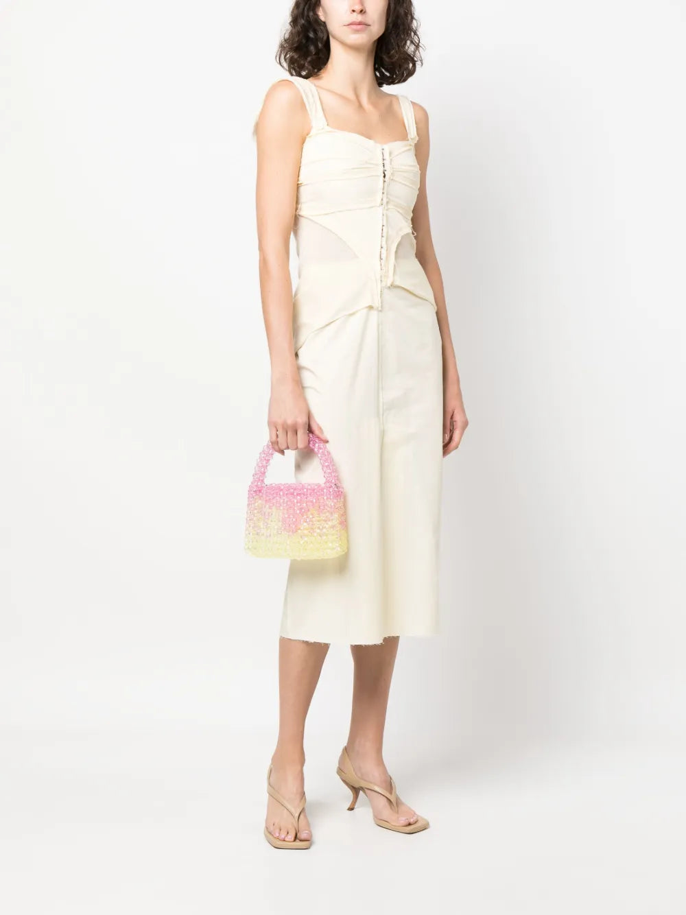 Germanierbead-embellished tote bag