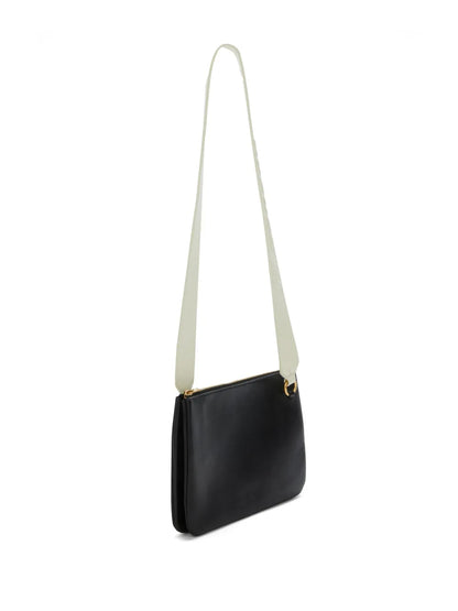 RunwayJil SanderLink LG logo-strap leather crossbody bag