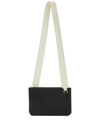 RunwayJil SanderLink LG logo-strap leather crossbody bag