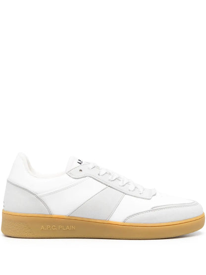 A.P.C. Logo-Print Lace-Up Sneakers Floriamart